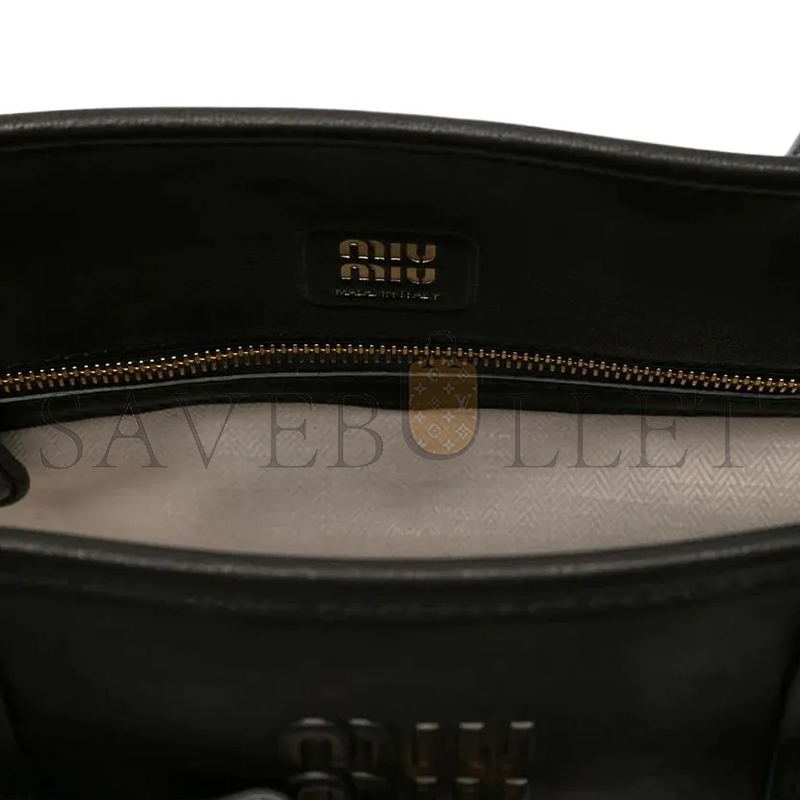 MIU MIU AVENTURE NAPPA LEATHER BAG 5BG310 (44*22.5*14.5cm)